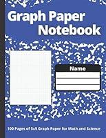 Algopix Similar Product 11 - Graph Paper Notebook Blue Marble