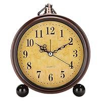 Algopix Similar Product 17 - Maxspace Vintage Analog Alarm Clock