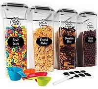 Algopix Similar Product 13 - Plastic House Cereal Containers Storage