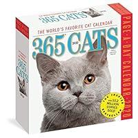 Algopix Similar Product 17 - 365 Cats Page-A-Day Calendar 2020