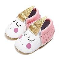 Algopix Similar Product 14 - Bebila Cute Baby Moccasins Pu Leather