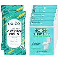 Algopix Similar Product 13 - Go on the Go Disposable Toilet Seat
