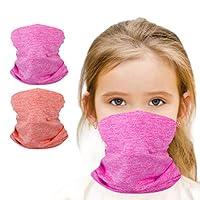 Algopix Similar Product 10 - Genovega Kids Face Cover Neck Gaiter