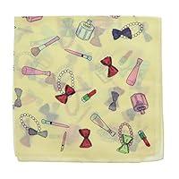 Algopix Similar Product 1 - Cotton Bandana with Bows and Brushes