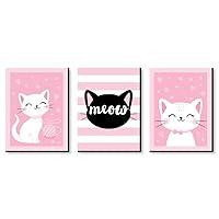 Algopix Similar Product 10 - Big Dot of Happiness Purrfect Kitty