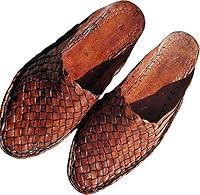 Algopix Similar Product 16 - Leather woven mules Criss cross