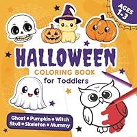 Algopix Similar Product 16 - Halloween Coloring Book for Toddlers