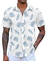 Algopix Similar Product 9 - COOFANDY Mens Vacation Shirt Summer