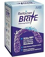 Algopix Similar Product 9 - Retainer Brite Tablets for Cleaner
