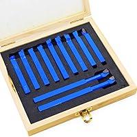 Algopix Similar Product 16 - HSEAMALL 11PCS Lathe Cutting Tools