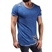 Algopix Similar Product 18 - PASATO Men Causal Round Collar Tees