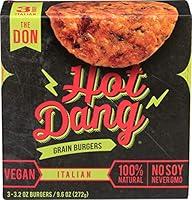 Algopix Similar Product 16 - Hot Dang Burger Italia Grain, 9.6 oz