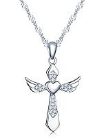 Algopix Similar Product 9 - Infinite U Womens Angel Love Cross