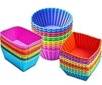 Algopix Similar Product 9 - 36 Pack Silicone Cupcake Liners Muffin