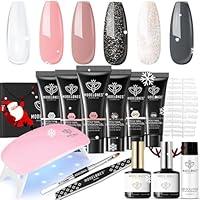 Algopix Similar Product 20 - MODELONES Matte Gel Top Coat With Base