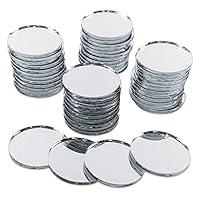 Algopix Similar Product 19 - Mini 1 Inch Small Round Glass Mirror