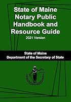 Algopix Similar Product 14 - State of Maine Notary Public Handbook