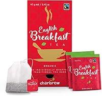 Algopix Similar Product 19 - Charbrew Organic English Breakfast Tea