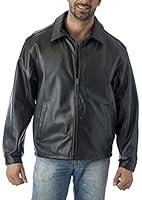 Algopix Similar Product 1 - REED Mens Casual Leather Jacket Union