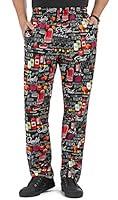 Algopix Similar Product 15 - Mens Garden Medley Print Chef Pant