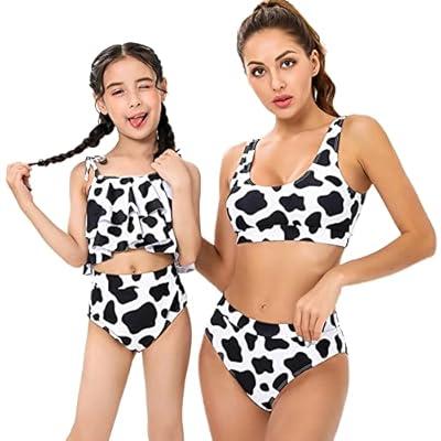 Best Deal for Mommy and Me Swimsuits for Women Girls Family