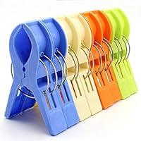 Algopix Similar Product 12 - WARMBUY Set of 8 Beach Bath Towel Clips