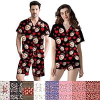 Algopix Similar Product 1 - Personalized Couples Matching Pajamas