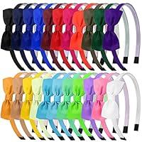 Algopix Similar Product 13 - Bows Headbands for Girls Toddler 22pcs