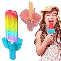 Algopix Similar Product 11 - AIERSA 2PCS Silicone Popsicle Holders