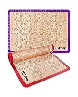 Algopix Similar Product 2 - Kitzini Macaron Silicone Baking Mats 2