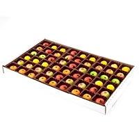 Algopix Similar Product 11 - Bergen Marzipan 54 Piece Assorted Fruit