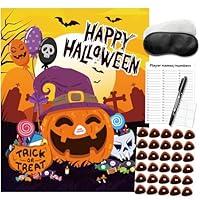 Algopix Similar Product 11 - PINGAMOO Halloween Party Games Pin the