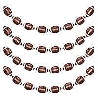 Algopix Similar Product 6 - 4PC  Football Party Decorations 