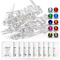 Algopix Similar Product 12 - Chanzon 100pcs 5mm LED Diode Lights