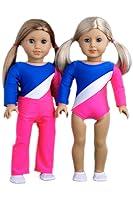 Algopix Similar Product 15 - Olympic Gymnast  Clothes for 18 inch