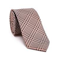 Algopix Similar Product 17 - Mens Brown Plaid Necktie Classic