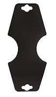 Algopix Similar Product 4 - Black SelfAdhesive Necklace Foldovers