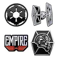 Algopix Similar Product 13 - Star Wars Imperial Forces Enamel Pins 