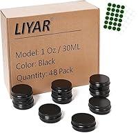 Algopix Similar Product 8 - LIYAR 1oz Metal Tin 30g Sample Lip
