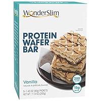 Algopix Similar Product 15 - WonderSlim High Protein Wafer Bar 
