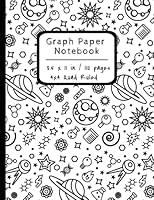 Algopix Similar Product 2 - Graph Paper Notebook for School Grid