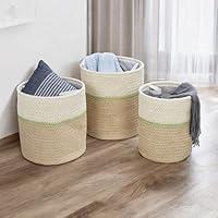 Algopix Similar Product 8 - HoneyCanDo Storage Basket 3 Piece