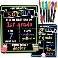 Algopix Similar Product 4 - First Day of School Sign with Liquid