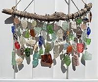Algopix Similar Product 20 - Sea Glass Mobile Bohemian Sun Catcher