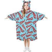 Algopix Similar Product 6 - JHKKU Lobster Wearable Blankets for