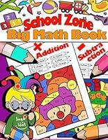 Algopix Similar Product 15 - School Zone Big Math Book Color by