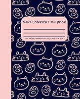 Algopix Similar Product 2 - Cat Doodle Mini Composition Book 