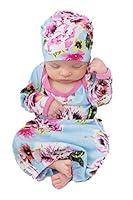 Algopix Similar Product 18 - Baby Be Mine Newborn Gown and Hat Set