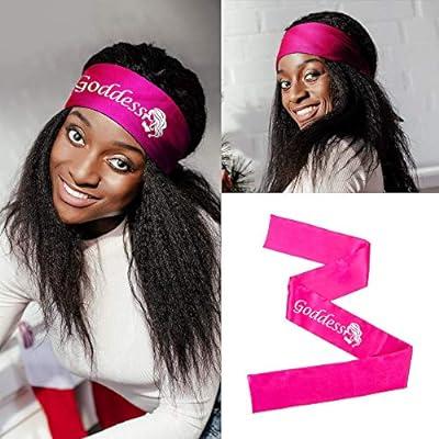 Edge Scarf For Women Satin Head Wrap For Laying Edges For Natural Hair &  Wigs So
