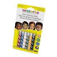 Algopix Similar Product 5 - Primary Face Painting Sticks (Set of 6)